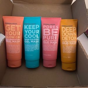4 FORMULA 10.0.6 face masks (brand new and unopened)